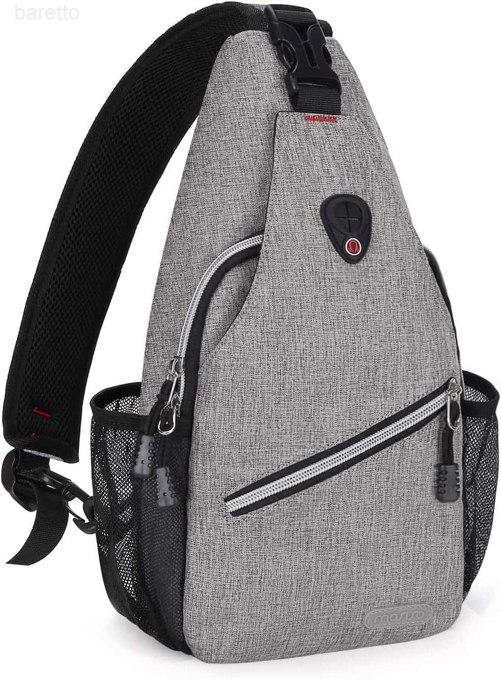 Mini Sling BackpackSmall Hiking Daypack Travel Outdoor Casual Sports Bag Black Z250909