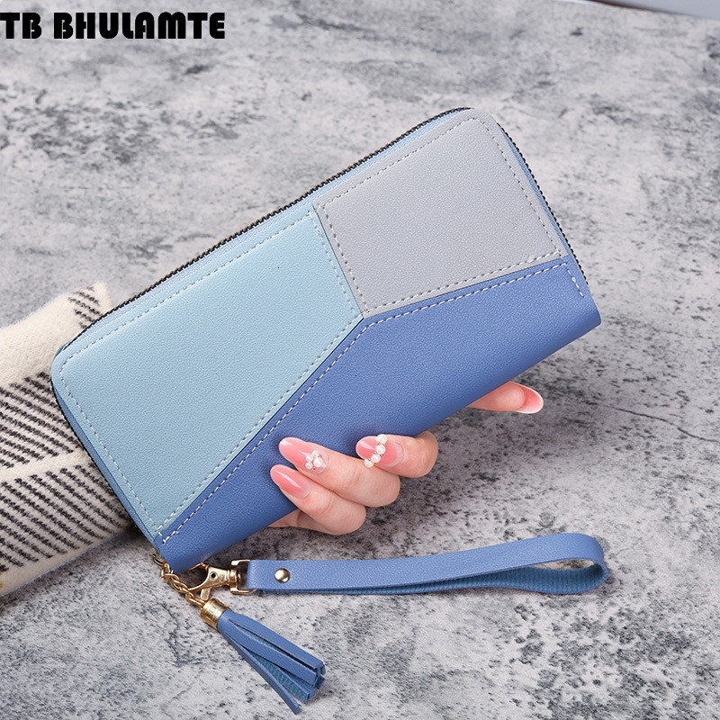 TB BHULAMTE Designer Luxury Bag Wallet 2025 Korean Version New Style Women's Long Zipper Wallet Multi-functional Versatile Large Capacity Phone A