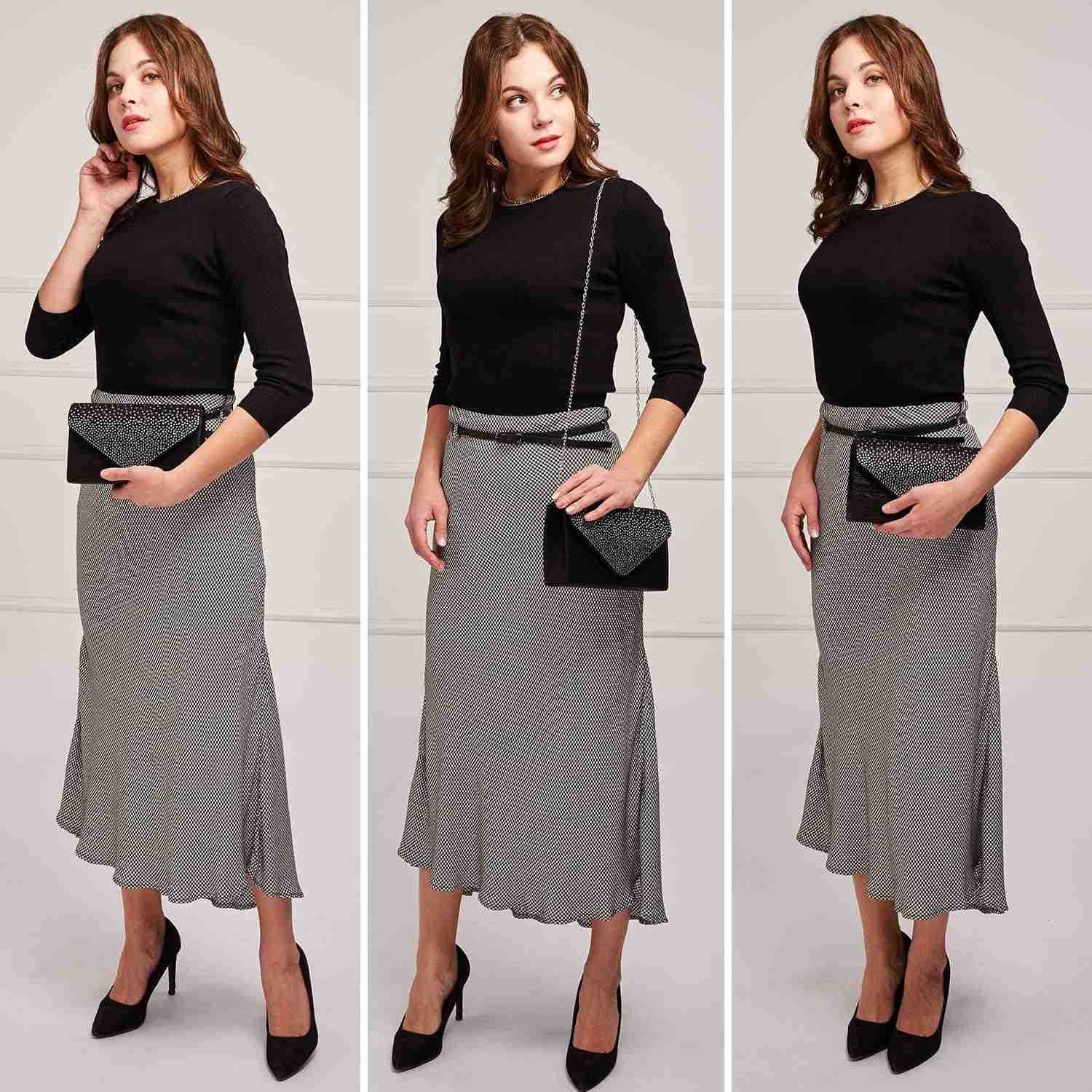 Ladies Frosted Satin Evening Clutch Purse Bag Crossbody Handbags Party Prom Wedding Envelope Z25909