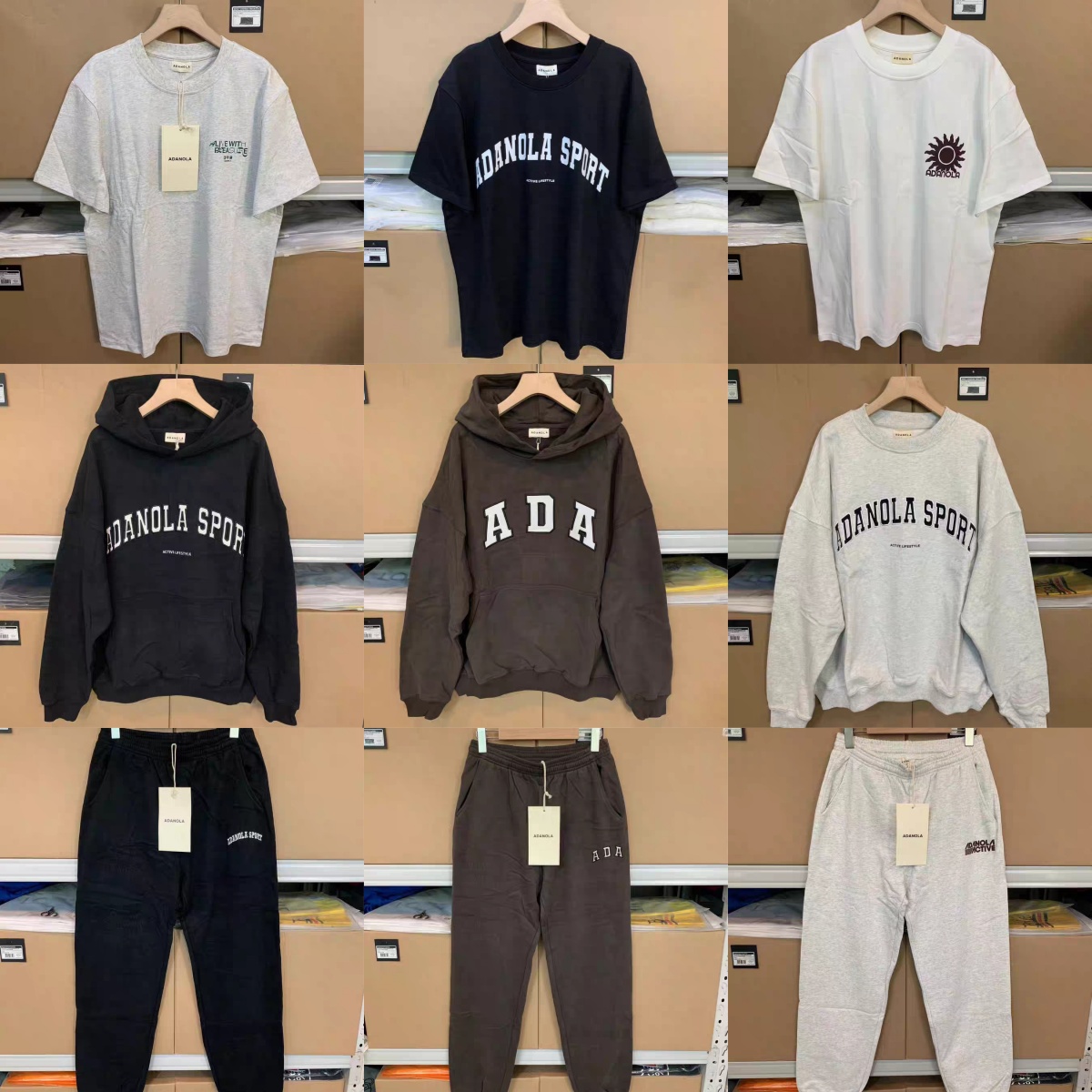 Adanola hoodie Loose Sport Hoodies women clothes t shirt Jogger women clothes Embroidered sweaters letter printed Pullover Jumpers oversized sweatshirt