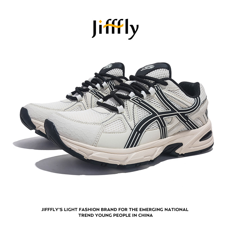 Jifffly free shipping designer shoes 2025 new autumn and winter vintage versatile trendy couple thick soled outdoor sneakers for women and men