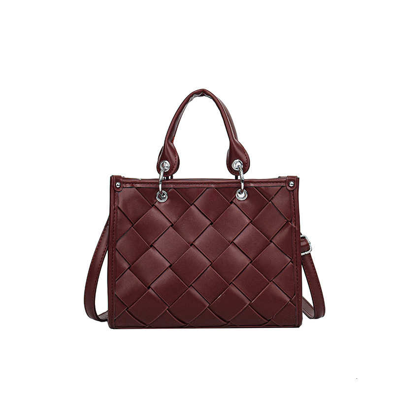 Luxury Brand Designer Bag 2024 New Fashion Handwoven Handbag Women Tote Bag Commuter Trendy Versatile Shoulder Crossbody Bag