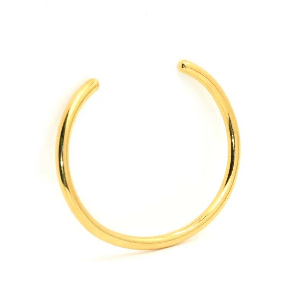 Hip Hop Men Stainless Steel Knot Bangles Simple Bow Opening Bracelet Fashion Titanium Steel Jewelry AccessoriesXJ250909
