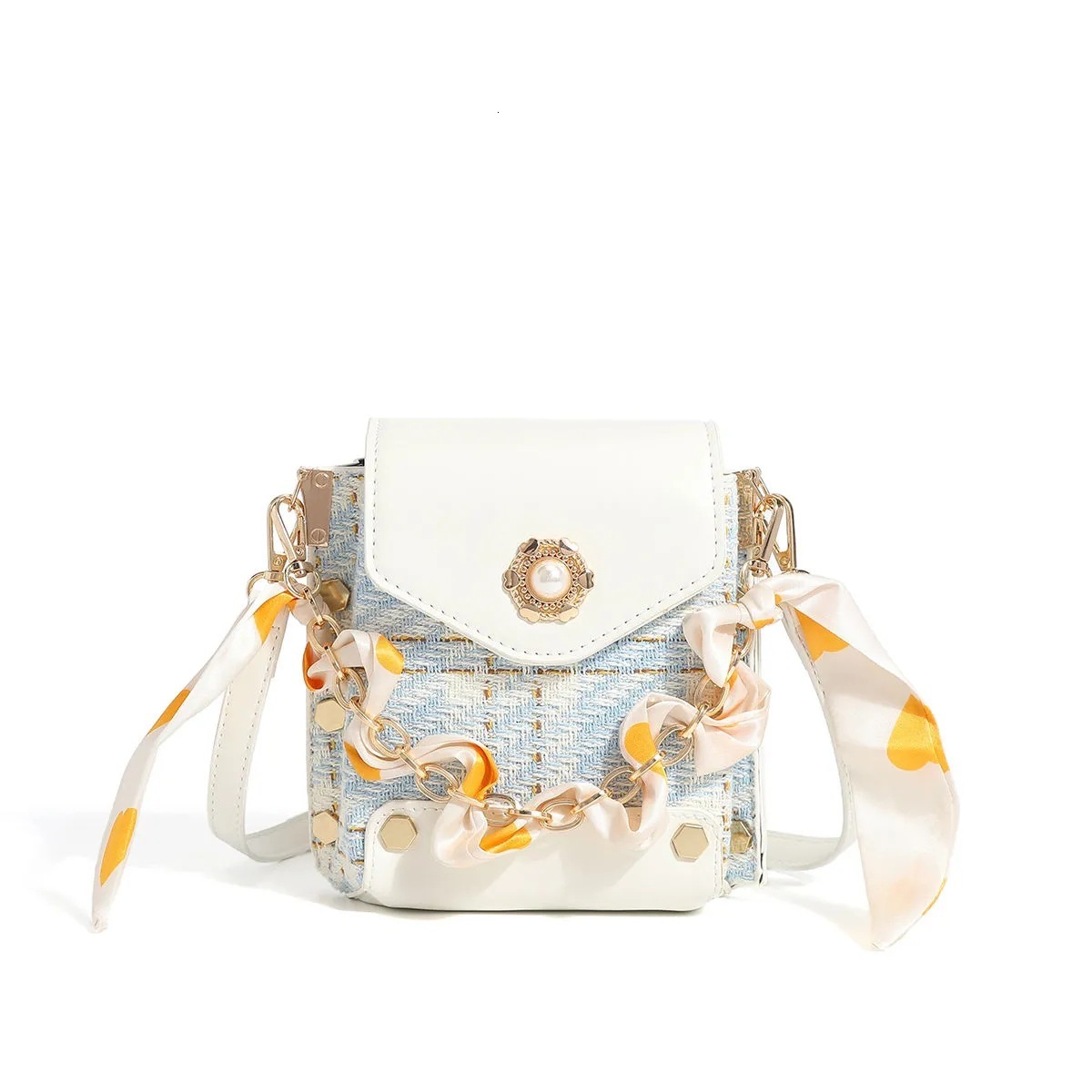 2025 new collection Women's Shoulder Bag Fashion Chain French Elegant Style Mini Phone Autumn New Designer Crossbody