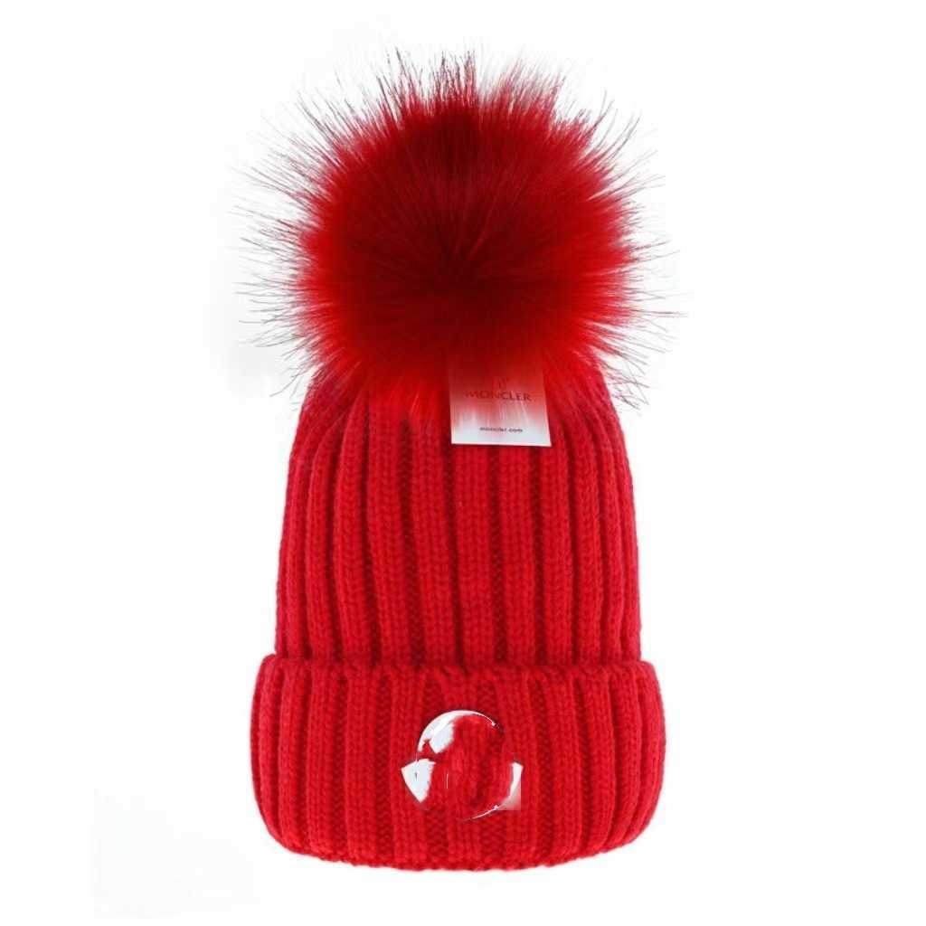 Fur Ball Knitted Hat Winter Thickened Outdoor Warm Mengjia Knitted Hat Winter Fashion Versatile Casual Warm Hat L2509087VJQ