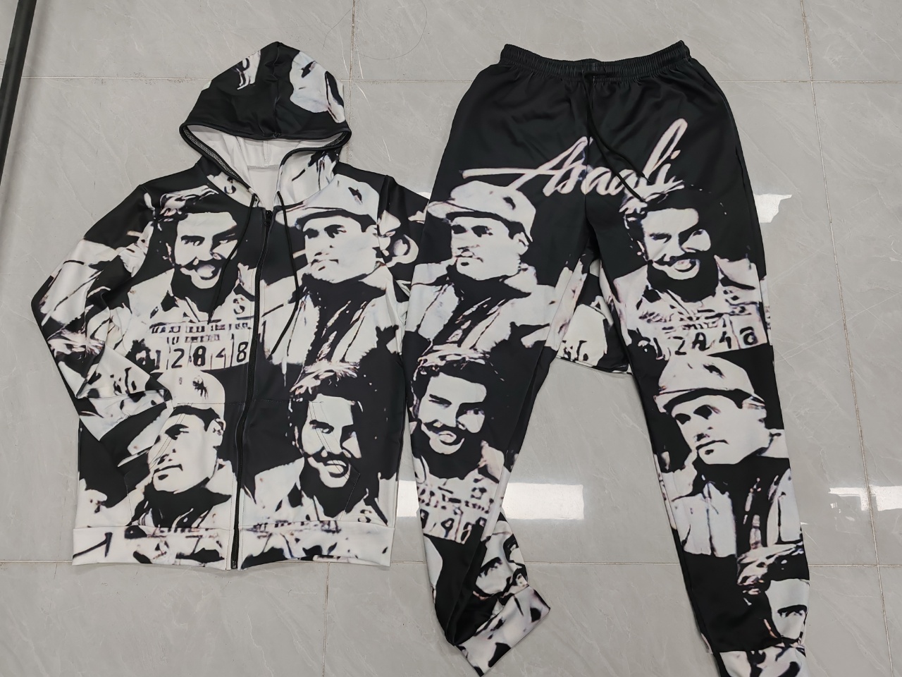 Men's Hoodies Gothic Retro Long Sleeved Printed Hoodie Harajuku Hip Hop Oversized Pattern Zipper Casual Sports High Quality