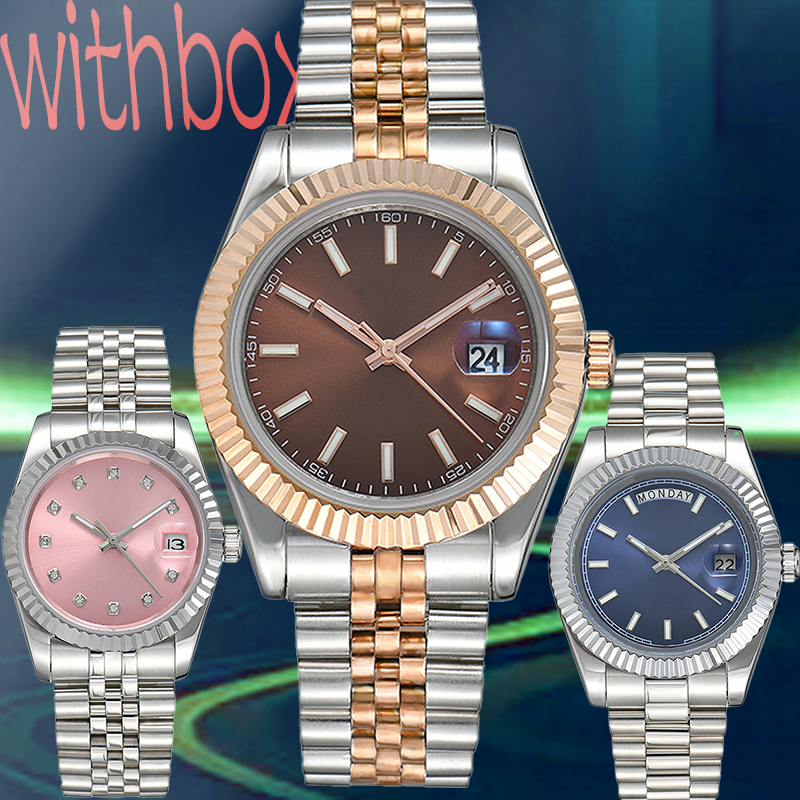 casual style men's/women's watch fully automatic mechanical Movement watch all Stainless Steel watch super bright Sapphire Glass Luxury Monteith36-41mm