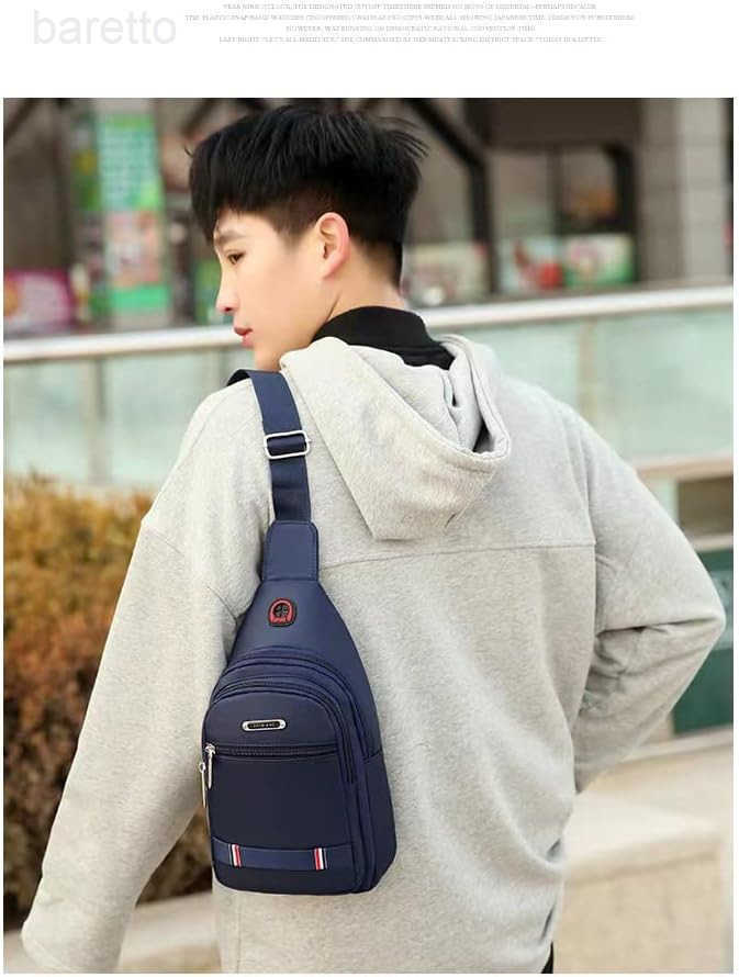 chest bag canvas leisure bag sports small backpack oxford cloth single shoulder messenger bag Z250909
