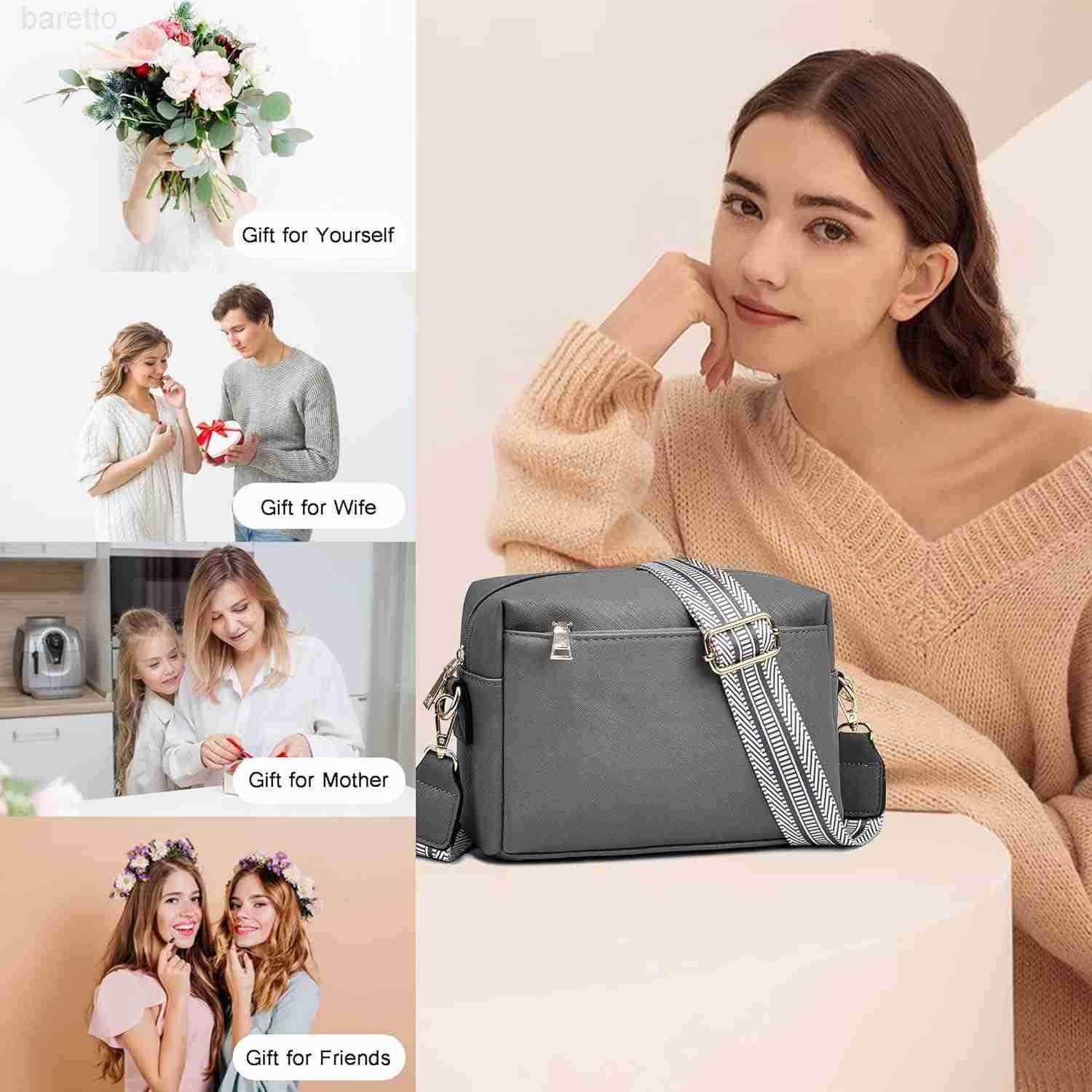 Crossbody Bags for Women Vegan Leather Purses Womens Shoulder Handbags Wallet Satchel Cross Body Purse Z250909