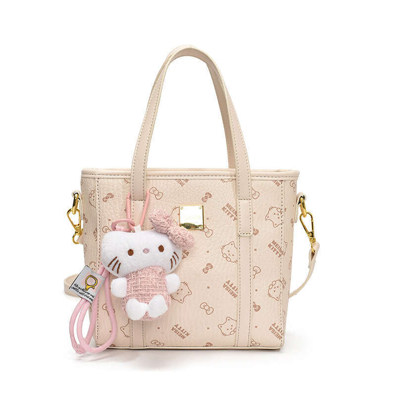 Girl Handheld Cute Basket 2025 New Cartoon Print Bear Shoulder High-End Crossbody Bag