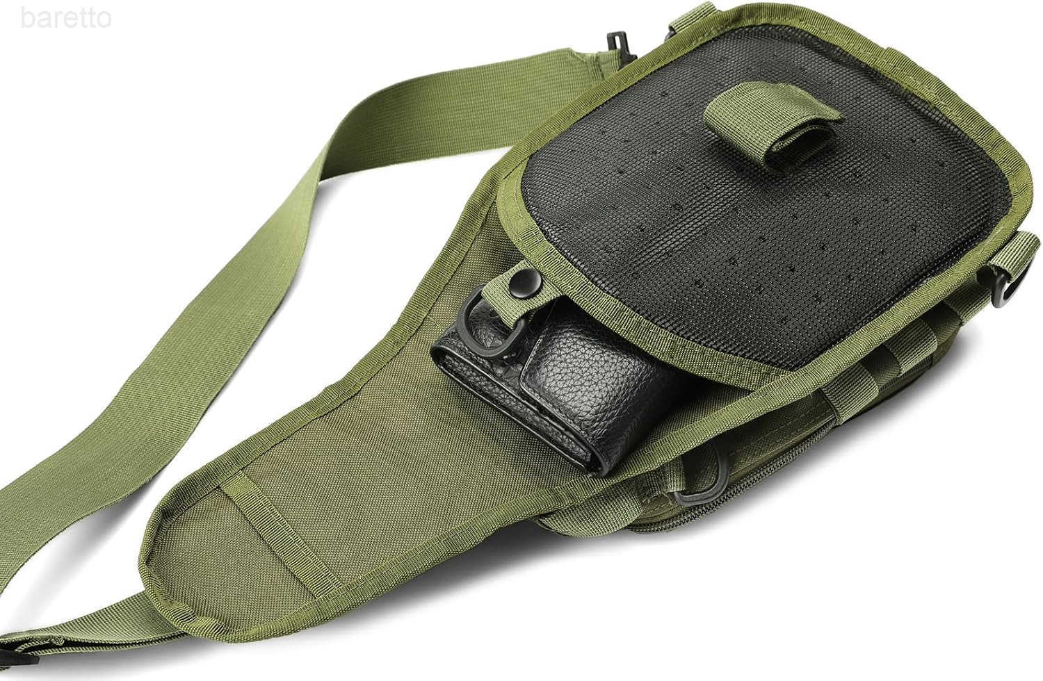 Hunting Backpack Waterproof Sling Shoulder Bag Small Carry Pouch Army Green Z250909