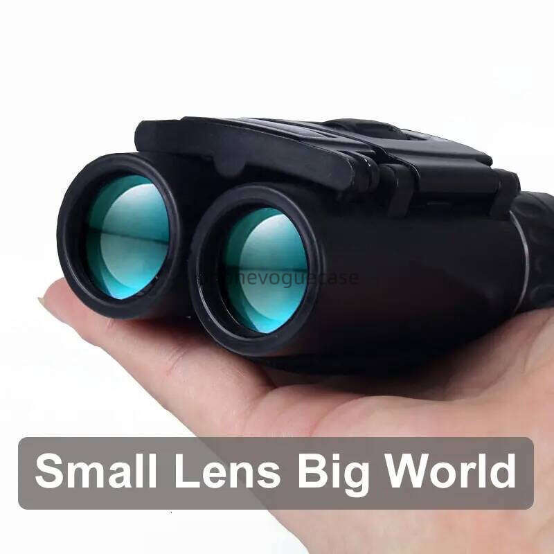 NEW 40X22 HD Powerful Binoculars - 2000M Long Range Folding Mini Telescope With Bak4 FMC Optics For Hunting & Outdoor