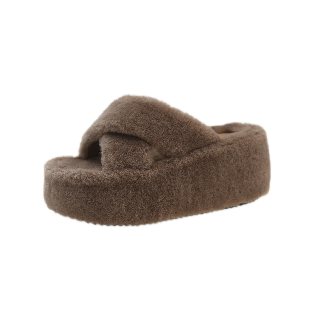 free shipping designer New autumn and winter fashion outerwear Sweet fluffy cotton slippers