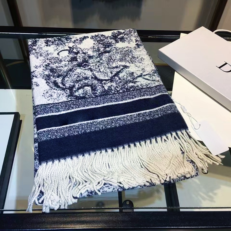 Scarf Designer Scarf Shawl Luxury Brand Women's Long Scarf New Knit Luxury Classic Scarf High Sense Versatile Letter Fashion Trend 70*180cm