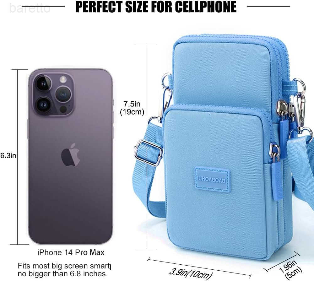 Crossbody Bags for Women Universal Pouch Wallet Cell Phone Purse Lightweight Pockets Handbags Mini Shoulder Bag Z250909