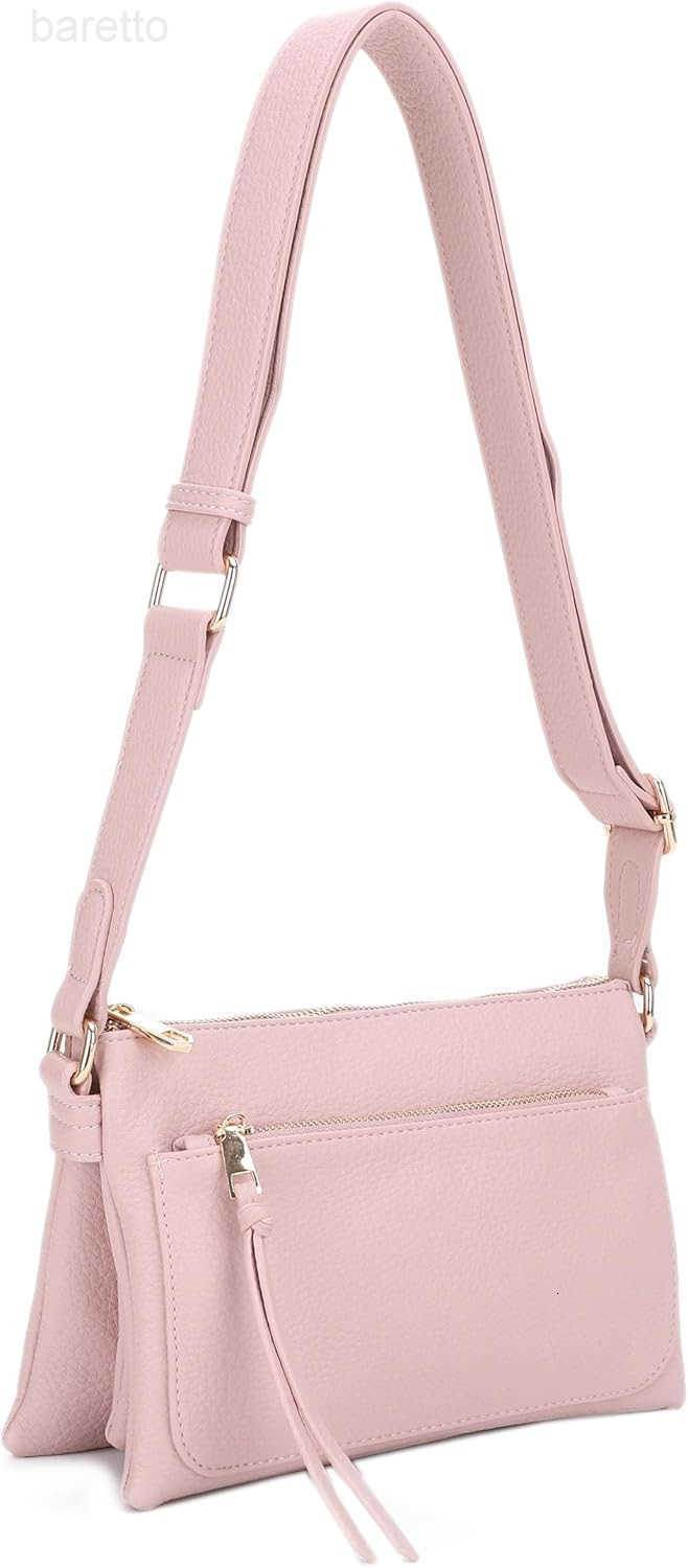 Multicompartment Functional Women Travel Crossbody with Comfortable Shoulder Strap Z250909