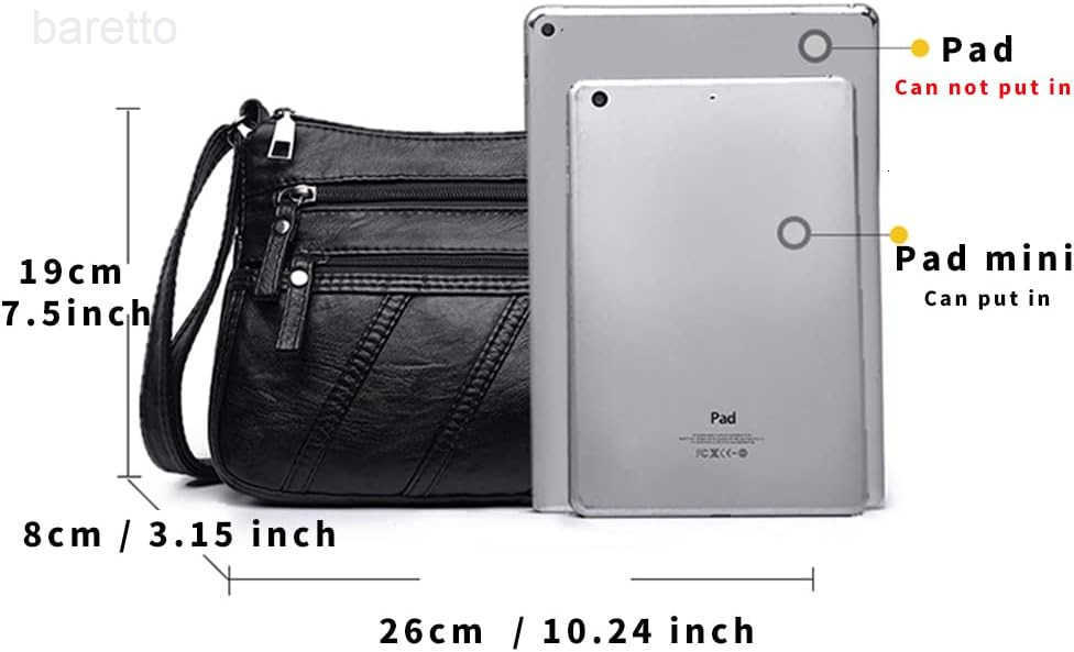 Bags for Women Waterproof Shoulder Bag Messenger Bag Casual PU Leather Ladies Purse Handbag Cross Body Hand Bag Z250909