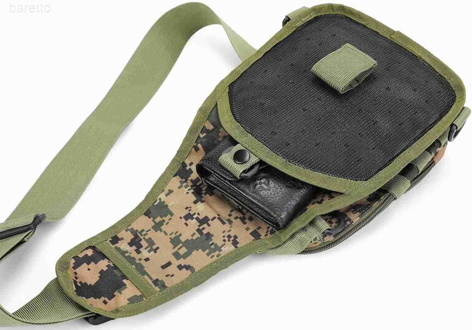 Hunting Backpack Waterproof Sling Shoulder Bag Small Carry Pouch Digital Jungle Camo Z250909