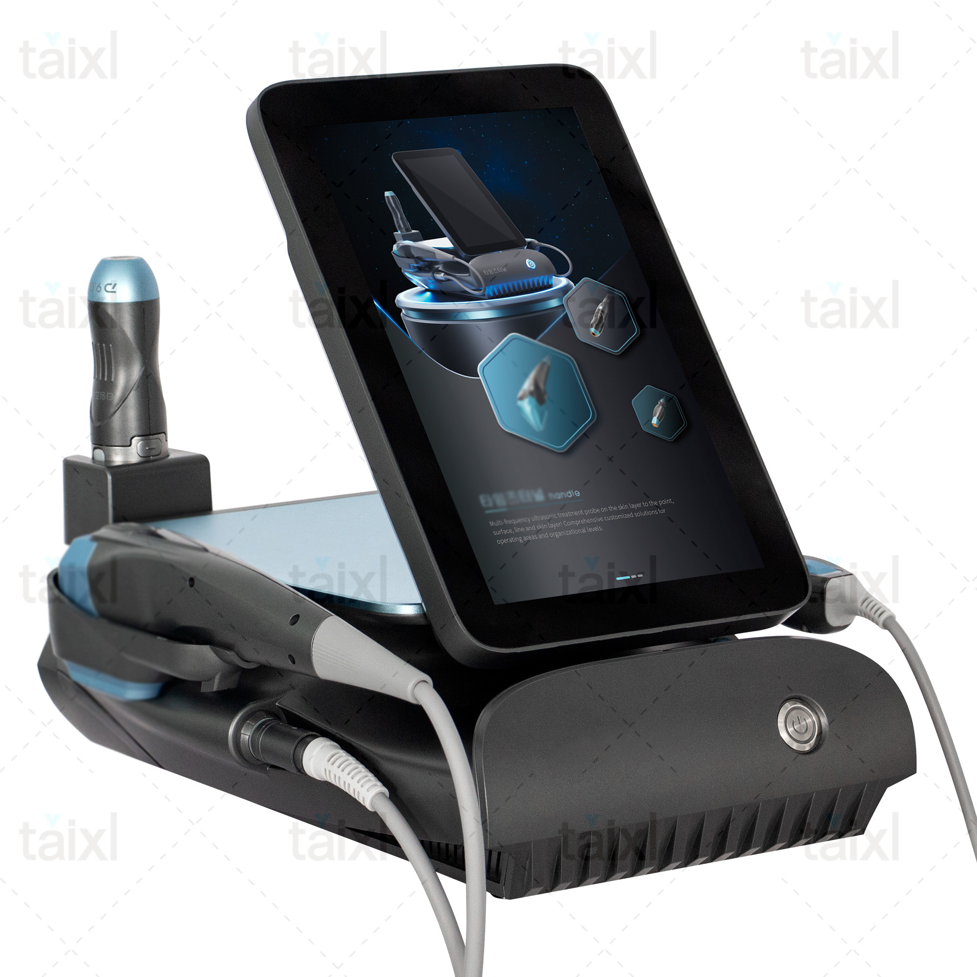 Professional Titanium Ultrasound 3 In 1 Enhance Cell Vitality And Cell Metabolism Anti-Aging Beauty Instrument Spa