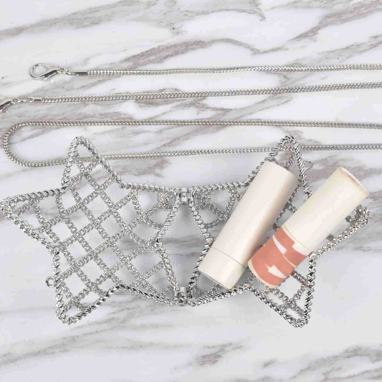 Mini Evening Bag Metal Purse Crossbody Handbag for Girls Kid Women Bowknot Shell Heart Star Shoulder Bag for Wedding Z25909