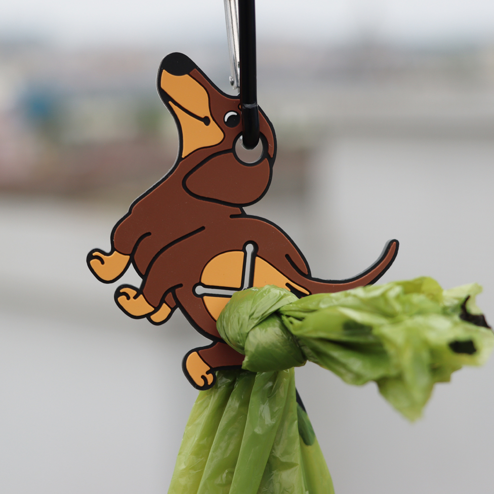 Pet Poop Bag Clip Dog Shit Waste Bag Dispenser dog leash with poop bag holder Cleaning Products For Pets When Going Out Pet Shit Adapter