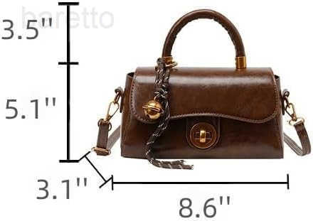 Bags for Women PU Leather Single Shoulder Handbag Retro Clutch Purse Small Crossbody Bags Hobo Purses Z250909
