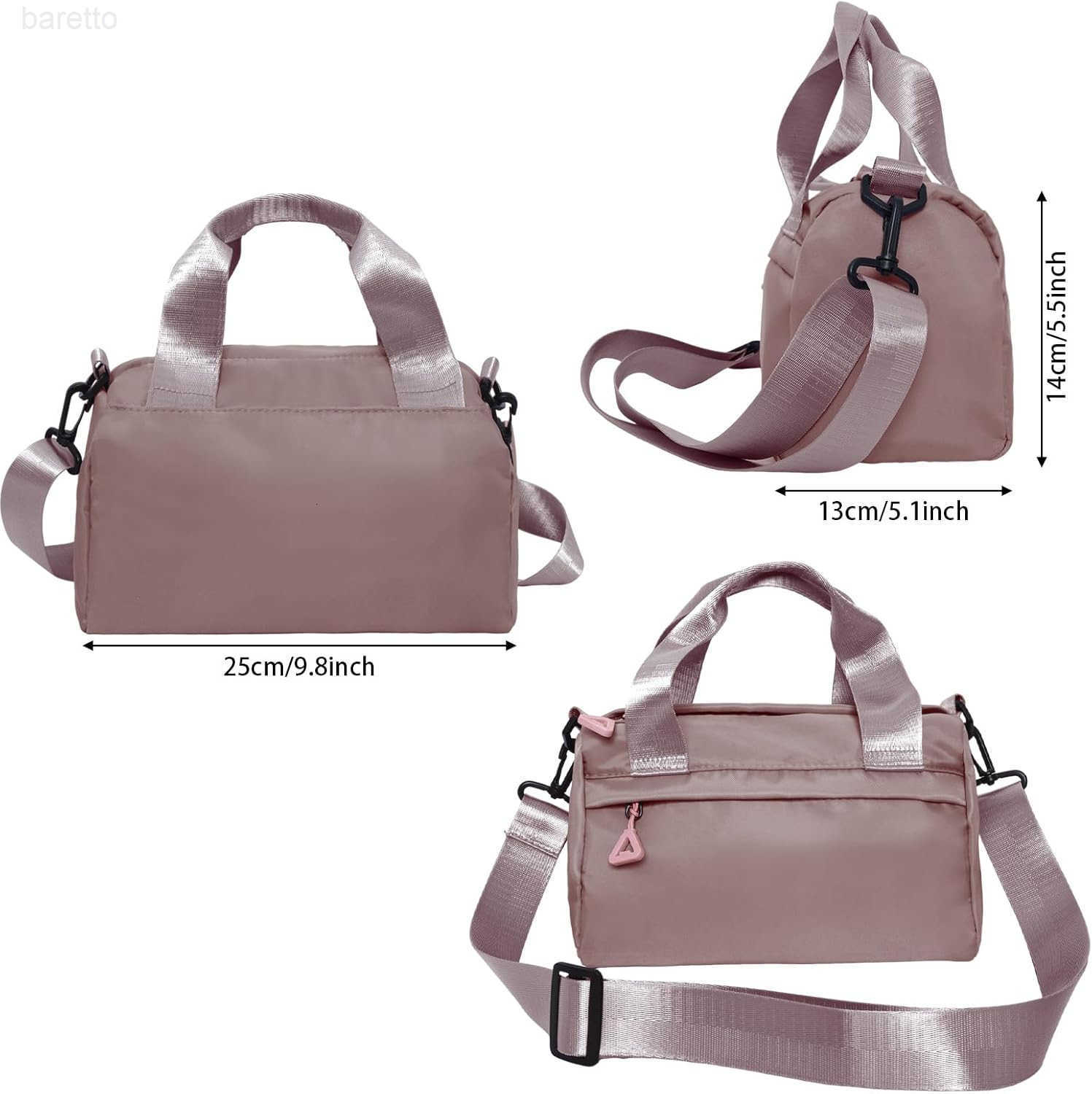 Black Gym Bag Sport Bag Adjustable Small Duffle Bag Detachable Strap Gym Tote For Women Small Duffle Bag Blue Z250909