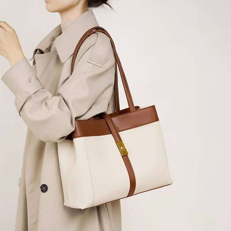 Designer Bags Women Genuine Leather Tote Bag 2024 Trend Brand Large Capacity Designer Handbag Fashion Shoulder Bags Luxury Bag