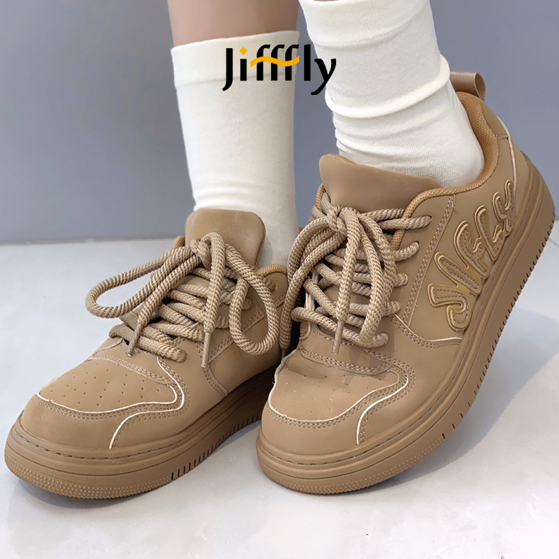 High Top Athletic Leisure Trainers by Jifffly Seasonal Release of Stylish Elevated SolesJFY-801