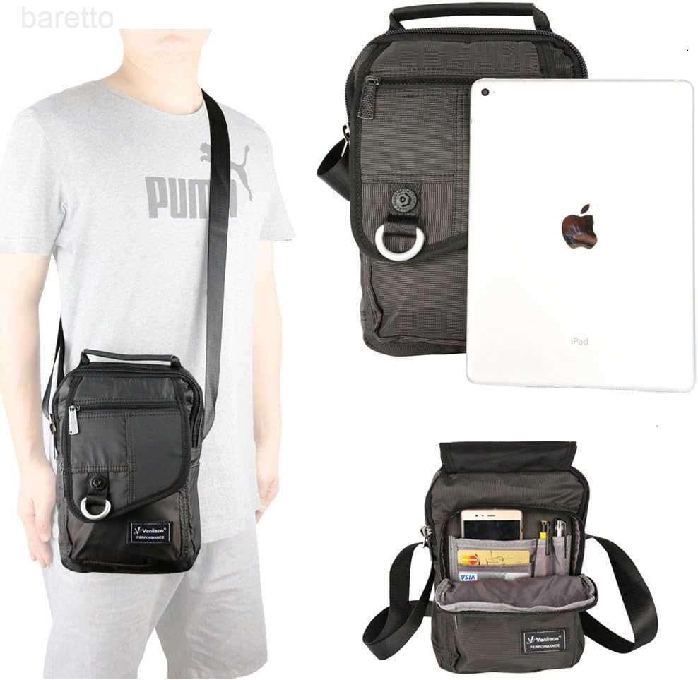 Messenger Bag Crossbody Bag Shoulder Bag Work Satchel for iPad Tablet Kindle Z250909