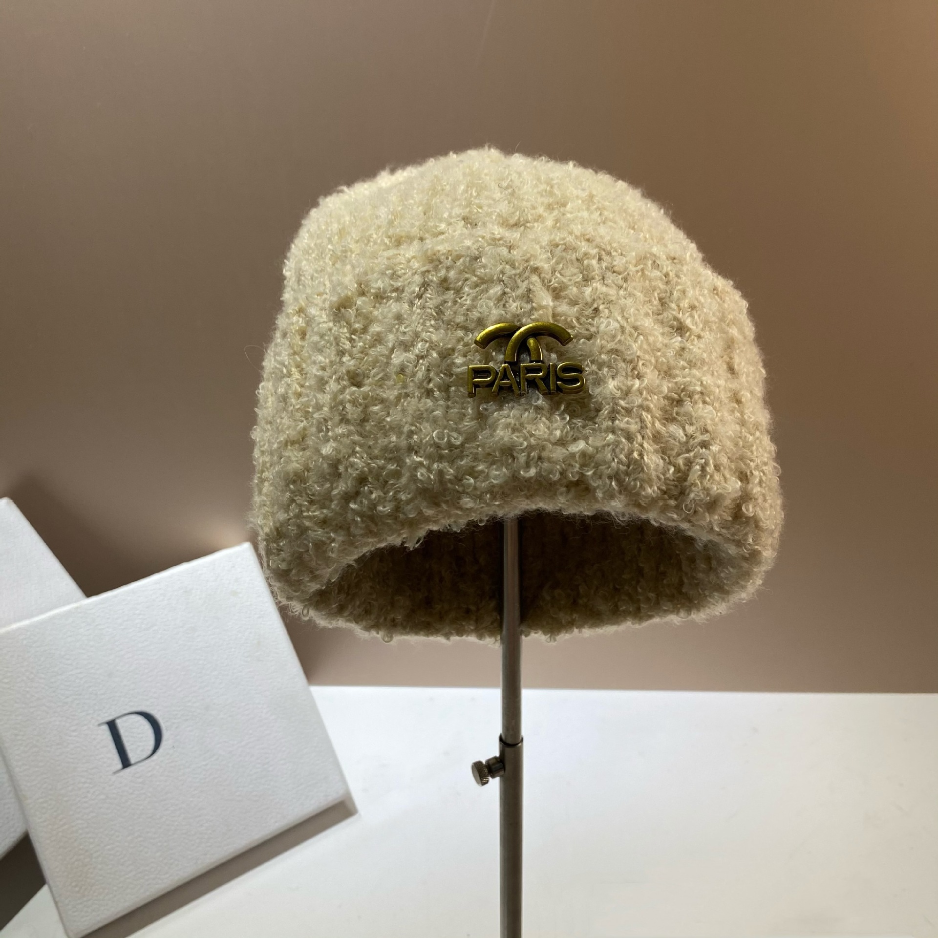 designer cap women hats little style lamb knitted autumn winter new warm wool outdoor cute teddy curly ear protection windproof hat