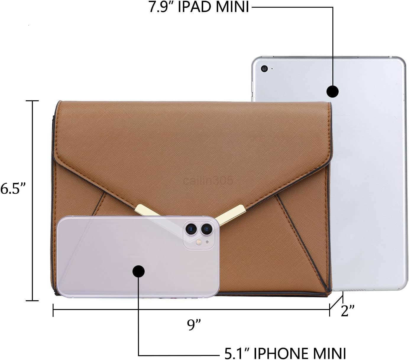 Women Elegant Faux Leather Evening Envelope Clutch Purse Foldover Bags for Party Wedding Prom Z25909