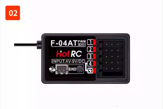 Huahang HOTRC receiver F-04A F-06A F-05A F-08A CT-6A HT-8A remote control model aircraft