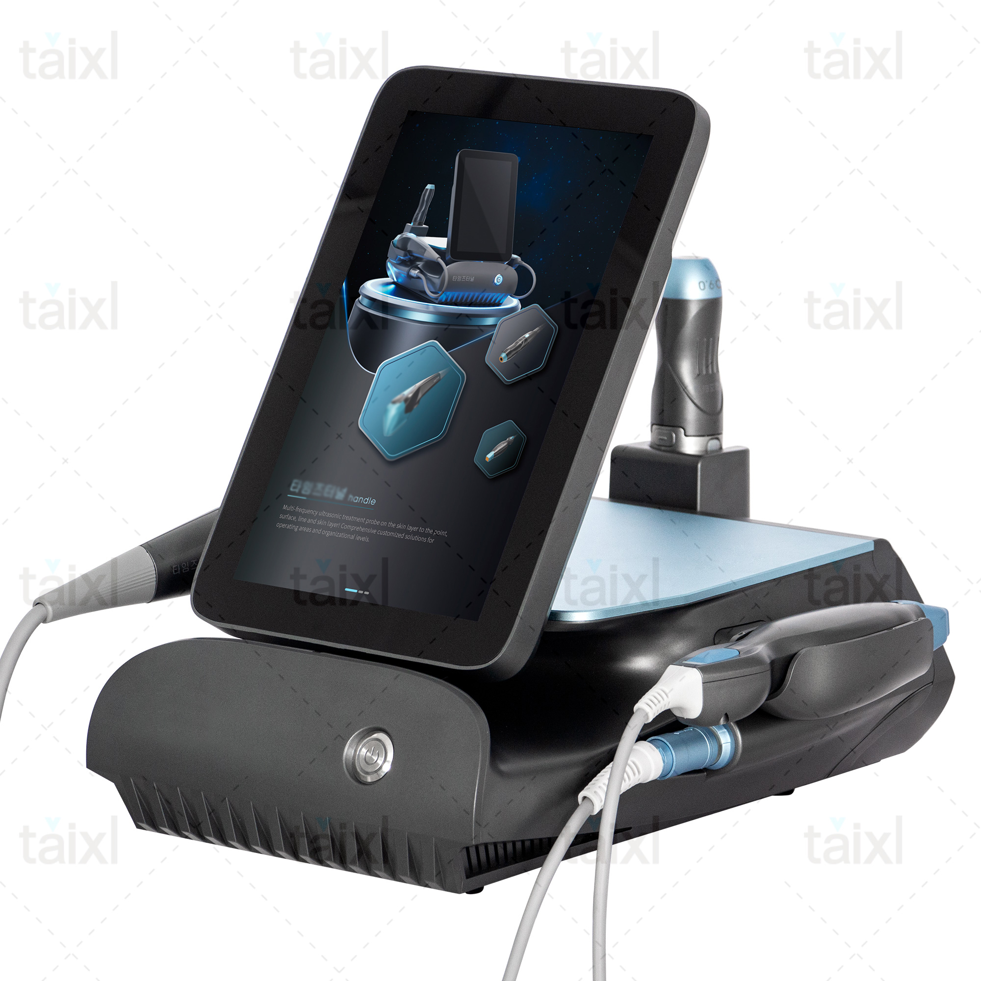 Professional Titanium Ultrasound 3 In 1 Enhance Cell Vitality And Cell Metabolism Anti-Aging Beauty Instrument Spa