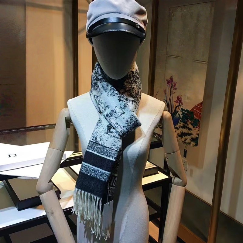 Scarf Designer Scarf Shawl Luxury Brand Women's Long Scarf New Knit Luxury Classic Scarf High Sense Versatile Letter Fashion Trend 70*180cm