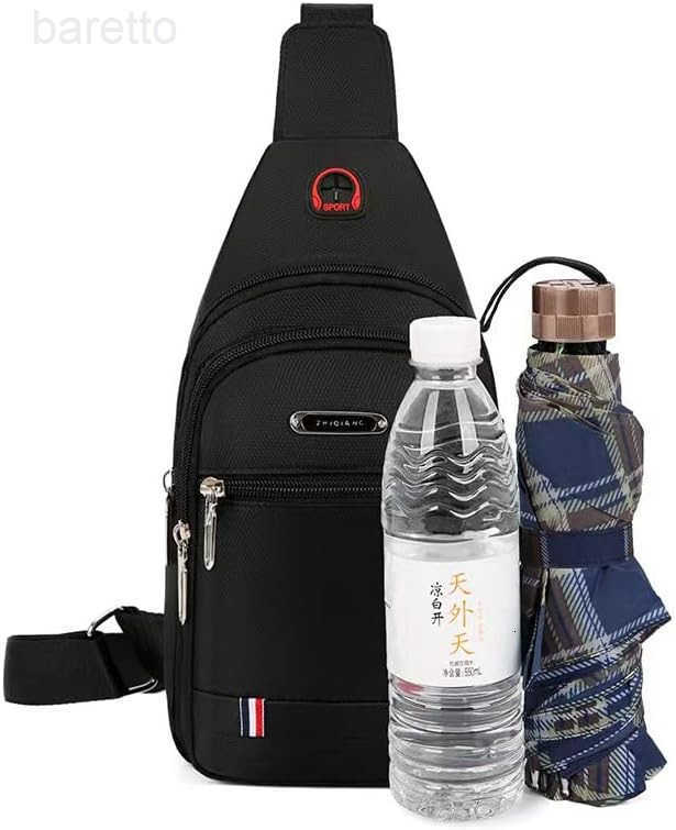 chest bag canvas leisure bag sports small backpack oxford cloth single shoulder messenger bag Z250909