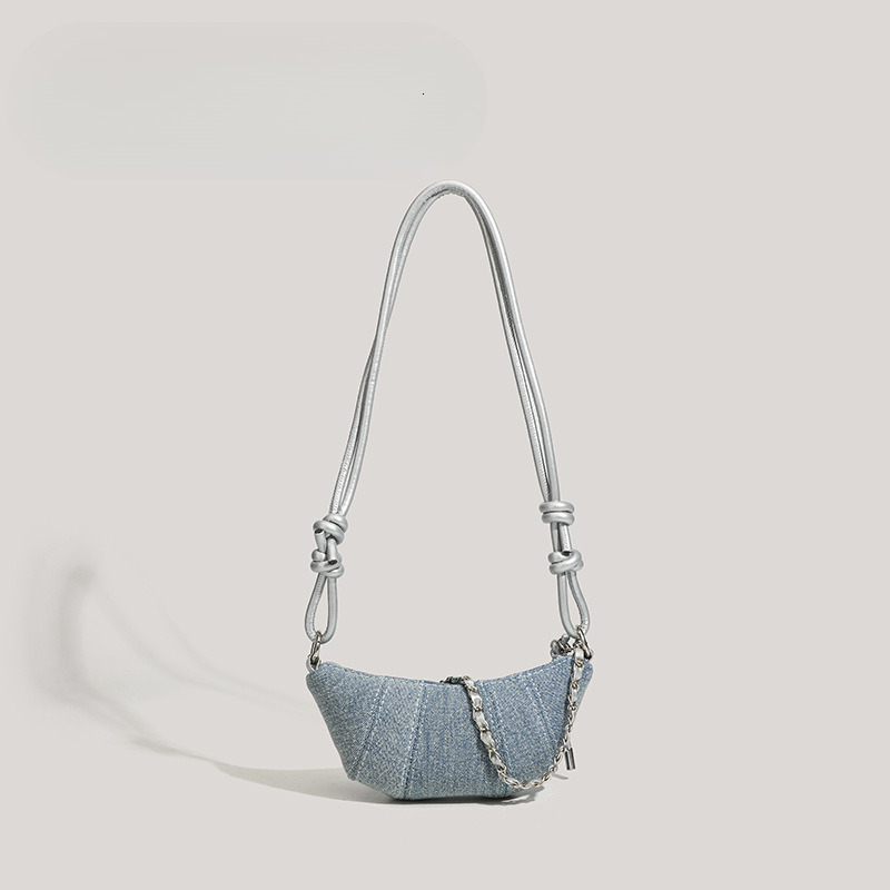 new women s denim leisure bag luxury bag niche super popular single shoulder underarm bag designer bag popular crossbody bag