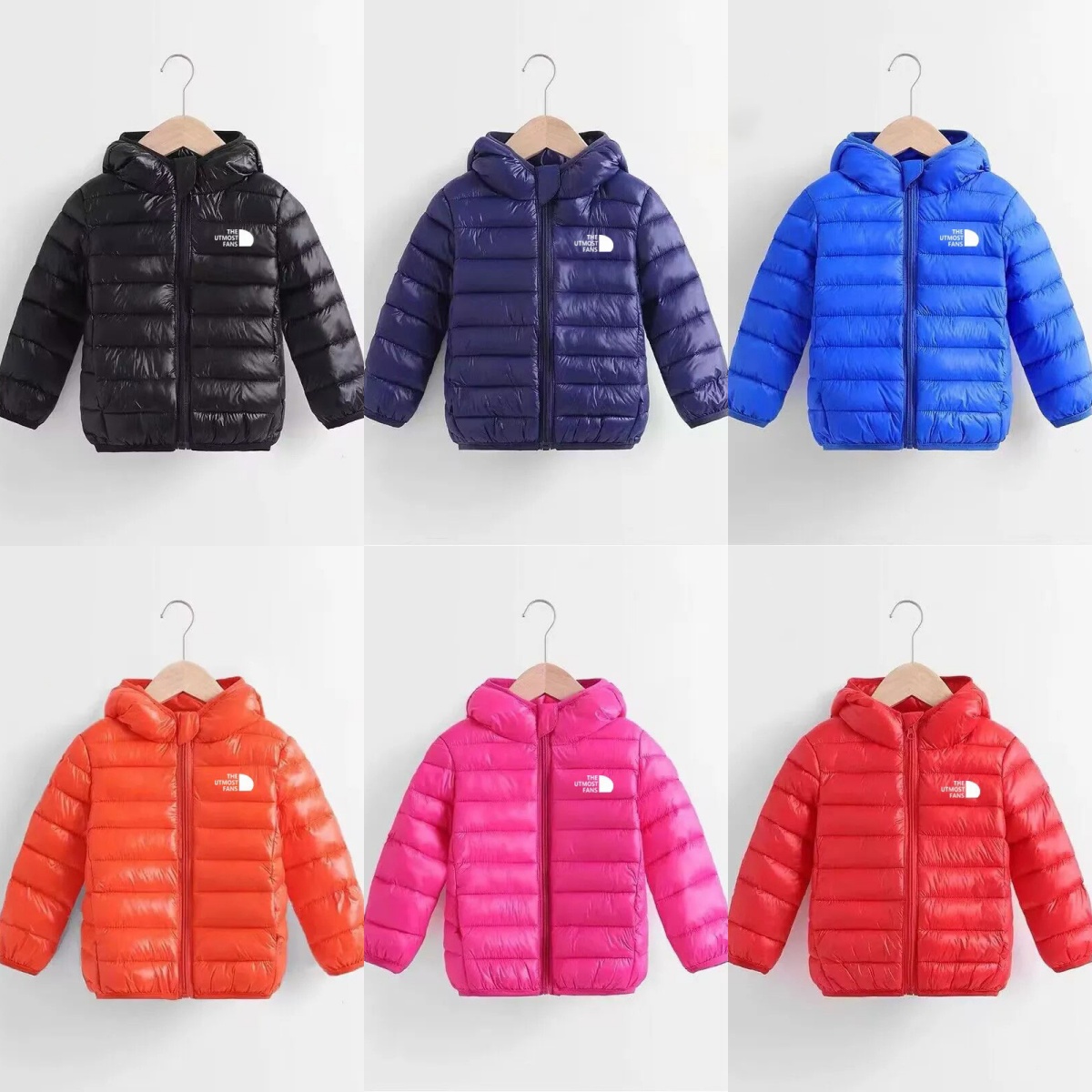 Kids Boy Lightweight Down Jacket Autumn Winter Coats Children Girl Warm Hooded Outerwear Teen Students Cotton Clothes 2-13 Years