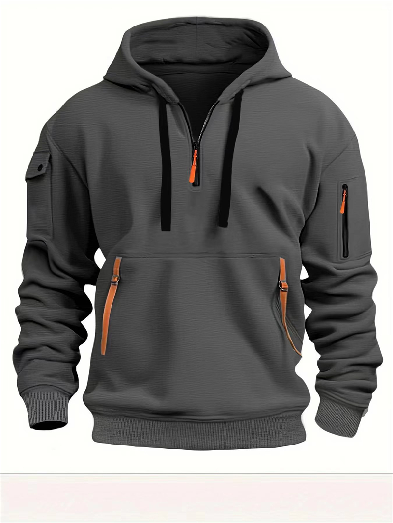 Free shipping hoodie classic new mens plush casual sports hoodie with comfortable pullover and hooded sweatshirt