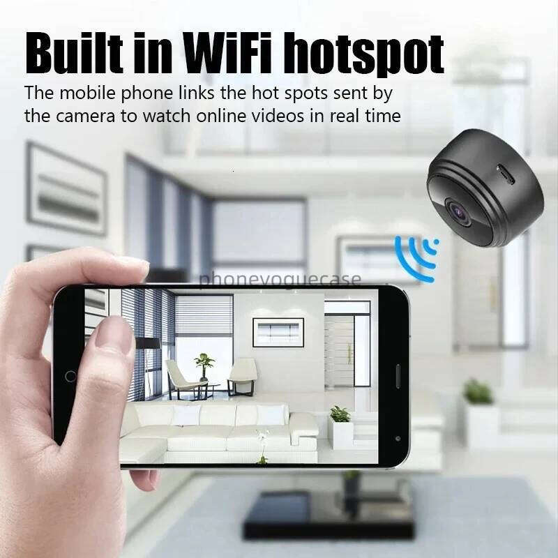 A9 Wifi Mini Wireless Video Recorder Security Protection Smart Home Monitoring Camera For Infants And Pets