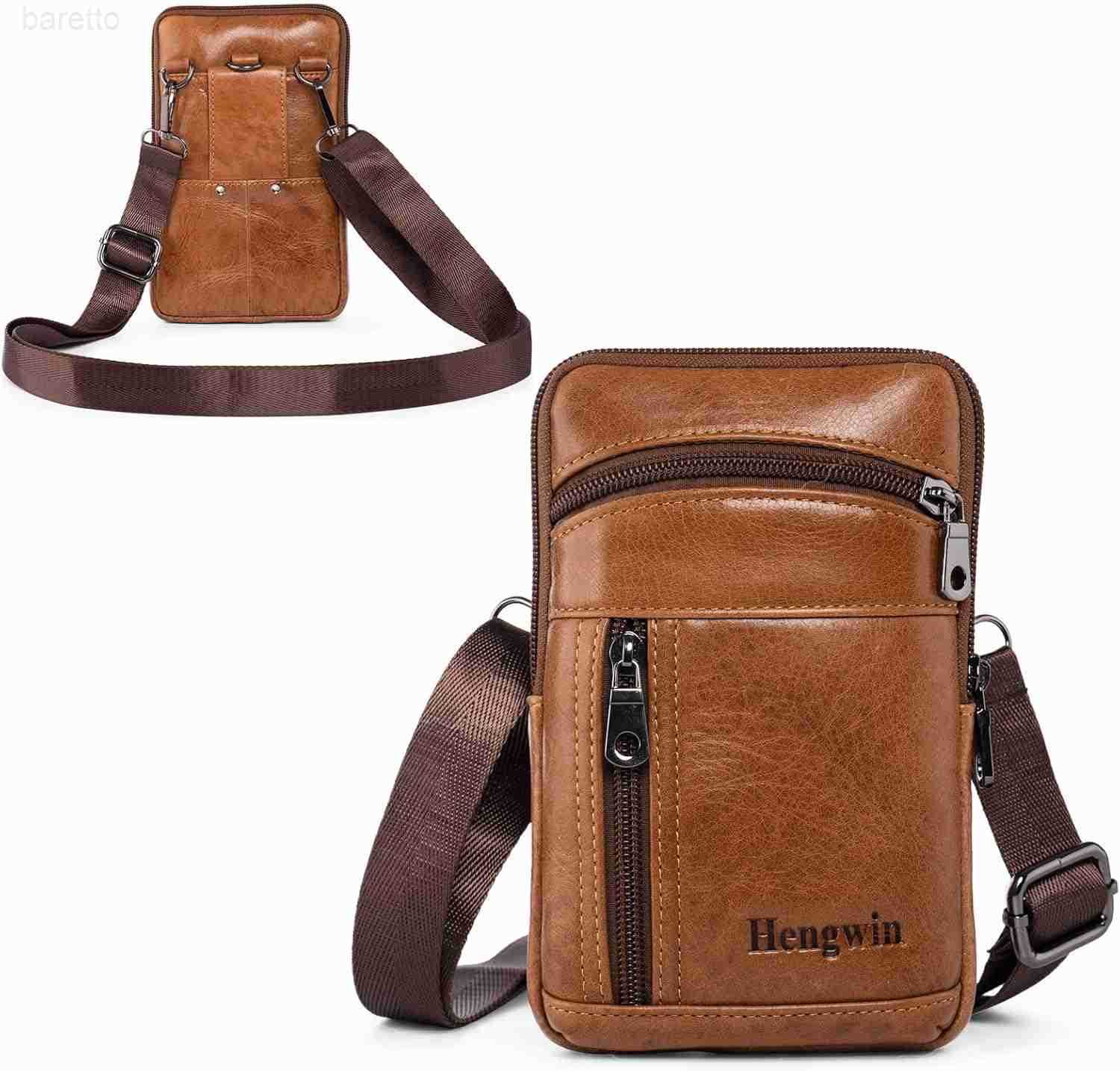 Leather Phone Holster Fits for iPhone 16 15 14 13 12 11 Pro Max Samsung Galaxy S25 Ultra S24 Ultra S23 A15 Wallet Case with Belt Clip Pouch Crossbody 