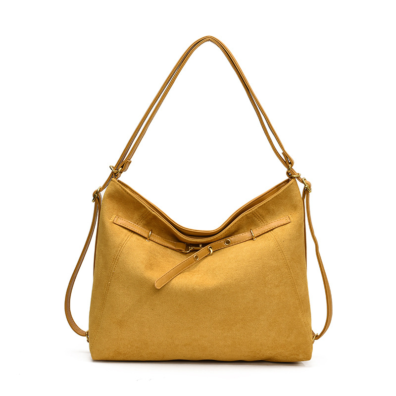 Designer bag free shipping Suede large capacity tote bag new autumn and winter casual commuting tote bag