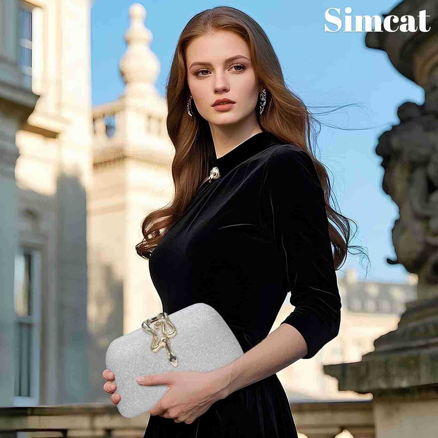 Glitter Clutch Purses for Women Elegant Evening Bag for Parties Weddings and Formal Events Z25909