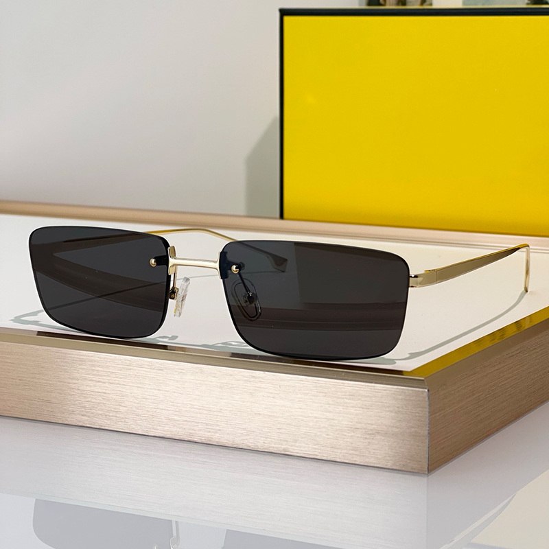 Designer Sunglasses For Women Men Rimless First Crystal Eyewear 4172 Luxury Sunglasses Outdoor Goggles UV400 Protection Glasses With Box