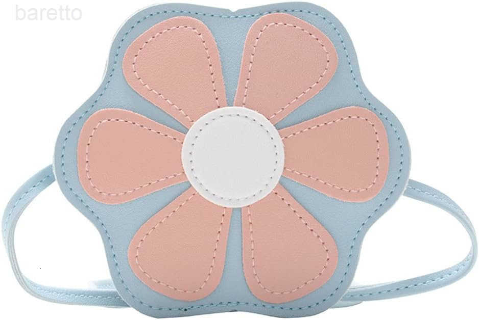 Little Crossbody Bag Purse Flower Shaped Mini SingleShoulder Bag Handbag Pouch Cute Daisy BagBlue Z250909
