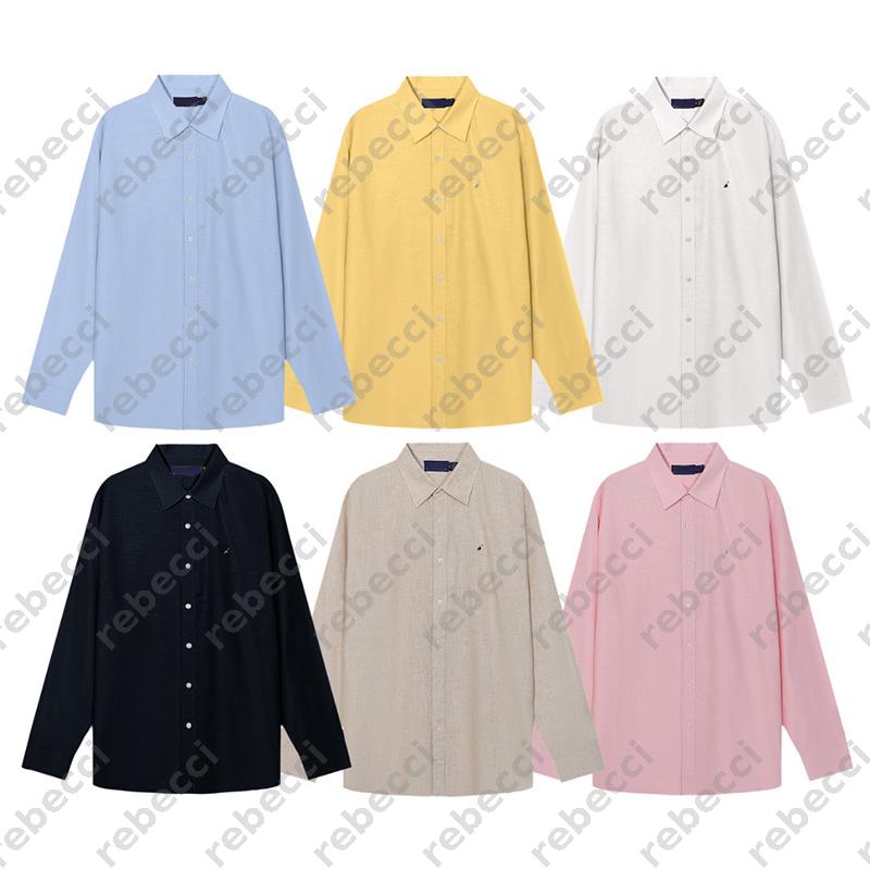 Blouses Designer For Women Fashion Shirts High Quality Luxury Man Business Tees Long Sleeve Shirt -8 Women Embroidery Sweatshirts Pure Cotton Polo DSD2509091