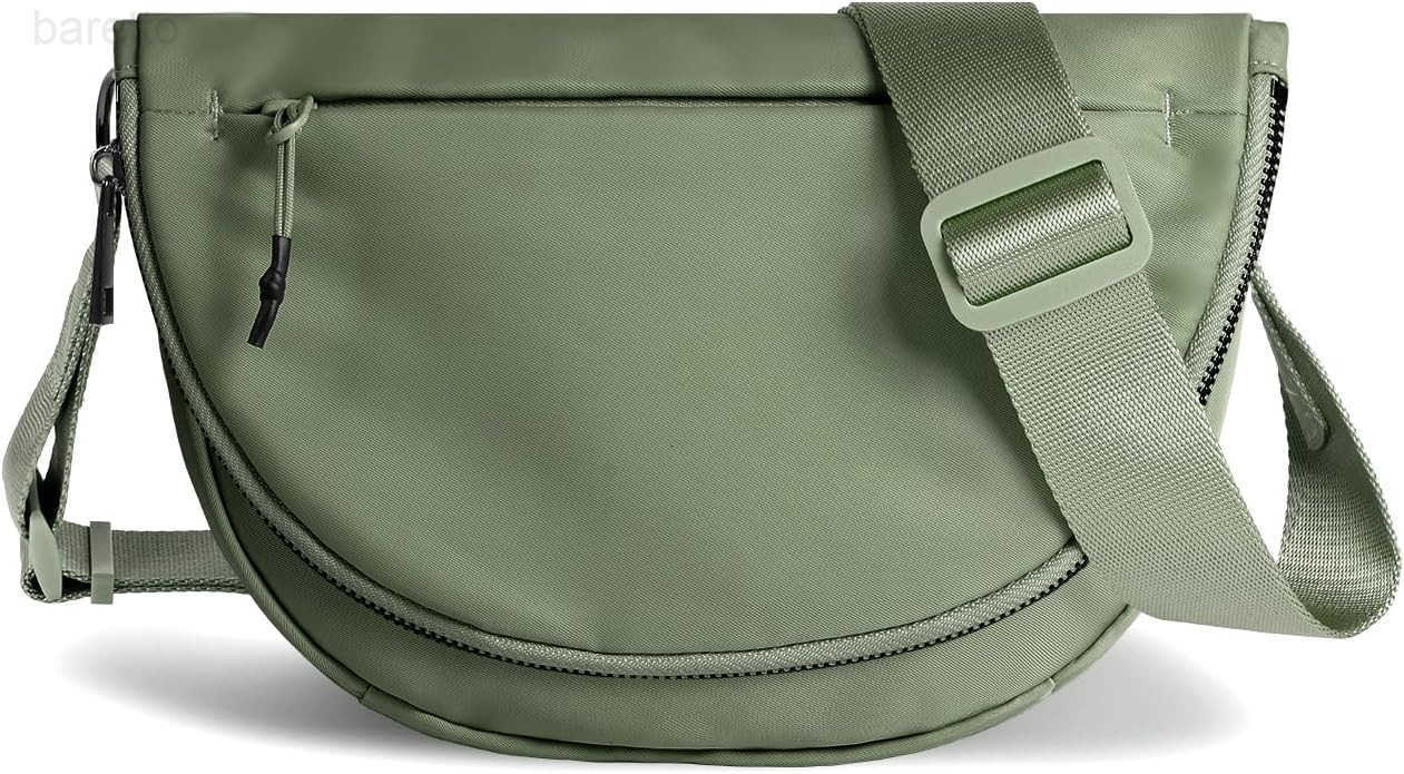Bag for Women and Men Fashion Medium Nylon Folding Crescent Moon Bag Single Shoulder Bag with Adjustable Strap Z250909