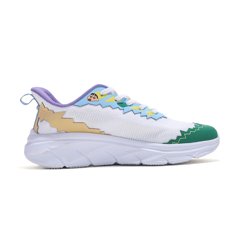Jifffly Crayon Shin-chan Collaborative Women's Sneakers - High Heel Running Shoes JFY-237CS