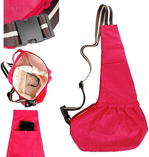 Dog Puppy Cat Carrier Bag Oxford Cloth Sling Dog Doggy Cat Carrier Single Shoulder BagSmallBlack Z250909