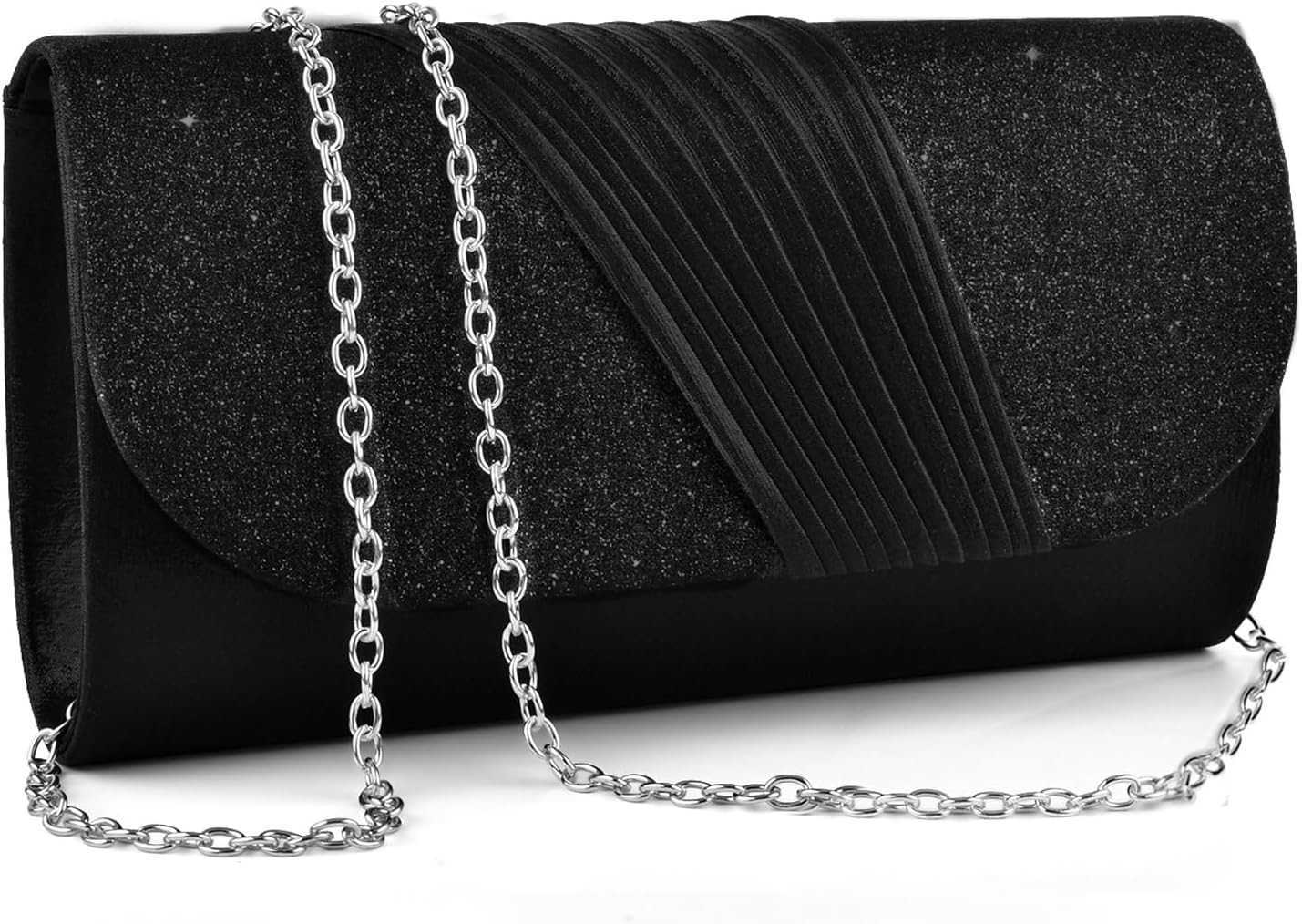 Clutch Purses for Women Evening Handbags for Formal Wedding Party Cocktail Prom Crossbody Shoulder Envelope Bag Z25910
